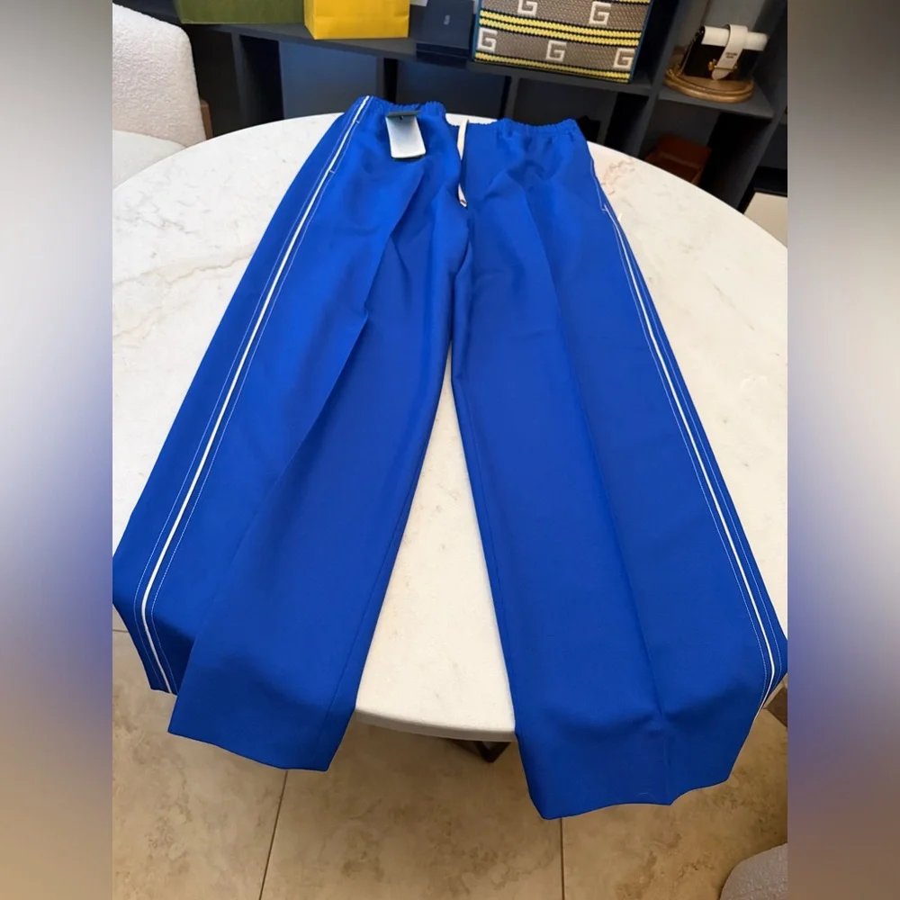Gucci Interlocking G Wide Leg Pants